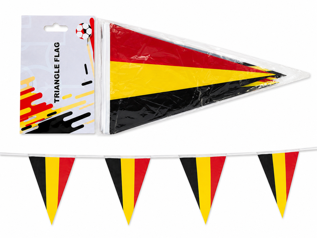 Triangle vlag slinger - België