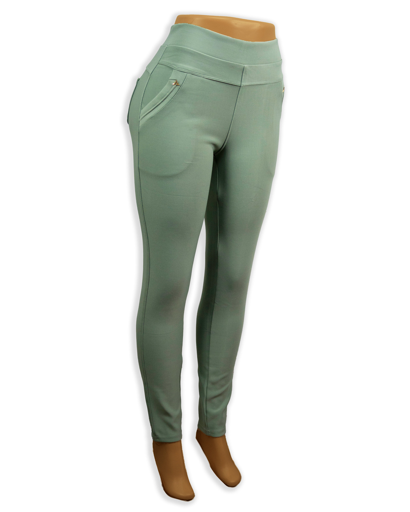[R216-GREENISH-S/M] Comfort Legging - R216 - Greenish (S/M)