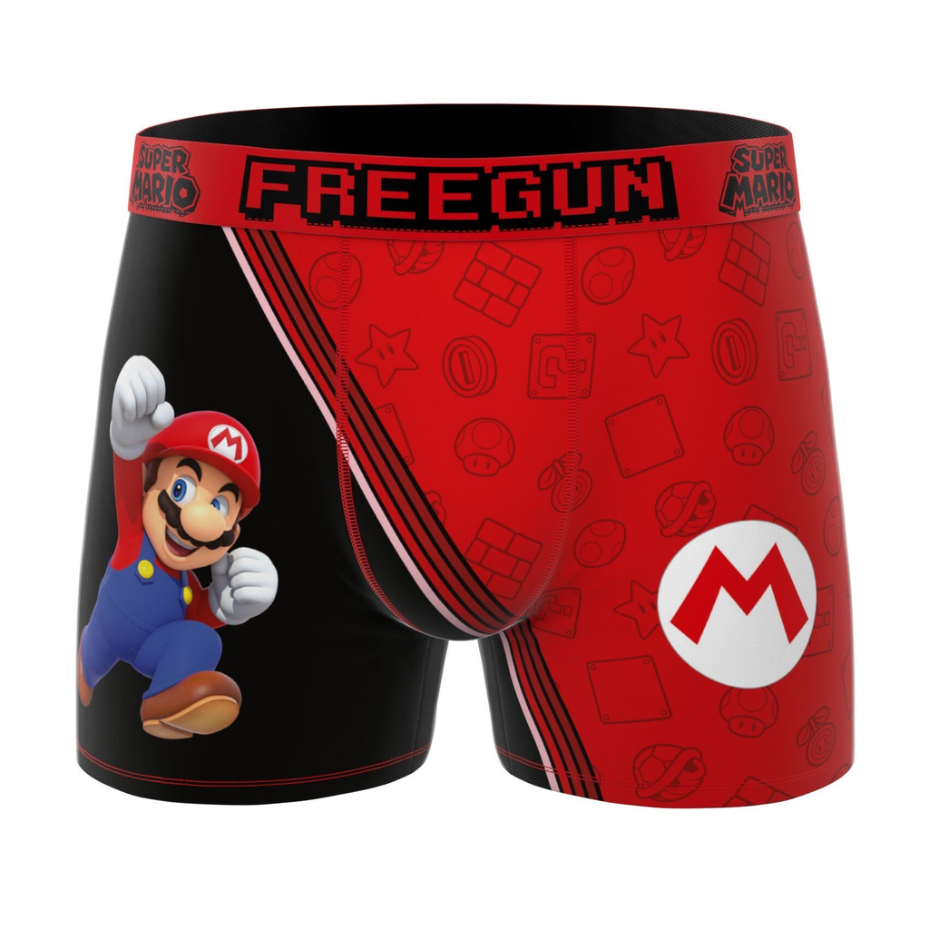[FGSMB10/1/BM/SUP-S] Boxershort Freegun - Super Mario Bros (S)