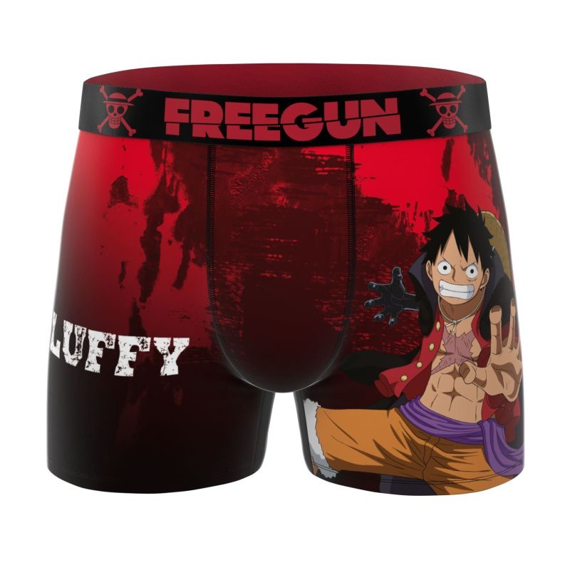 [FG/OP8/1/BM/PUR-S] Boxershort Freegun - Luffy (S)