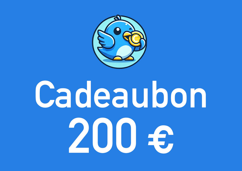 [Cadeaubon-200€] Cadeaubon - 200€