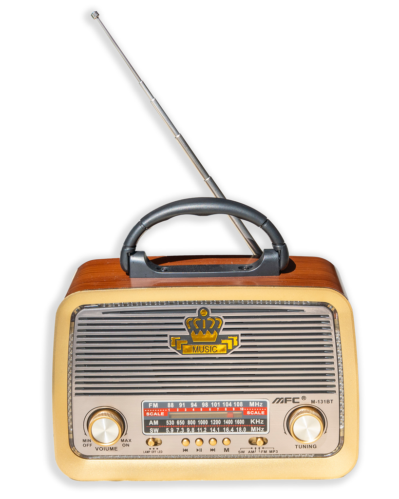 [RADIO-CLASSIC-BLACK] Radio/Speaker - Classic (Zwart)