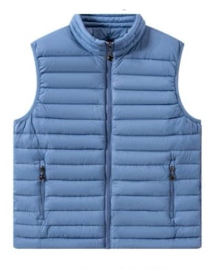 [Q2409-M] Bodywarmer - Lichtblauw (M)