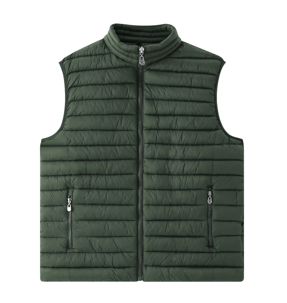 [Q2403-M] Bodywarmer - Donkergroen (M)