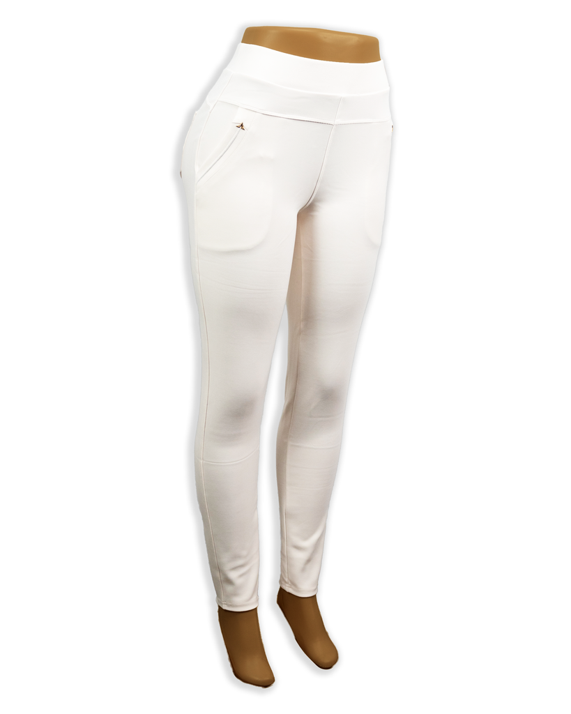[R216-OFF-WHITE-S/M] Comfort Legging - R216 - Off white (S/M)